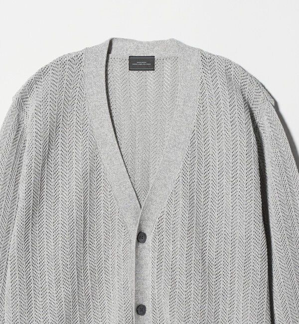 UNITED ARROWS green label relaxing「ミックス メランジ メッシュ カーディガン」|カーディガン|