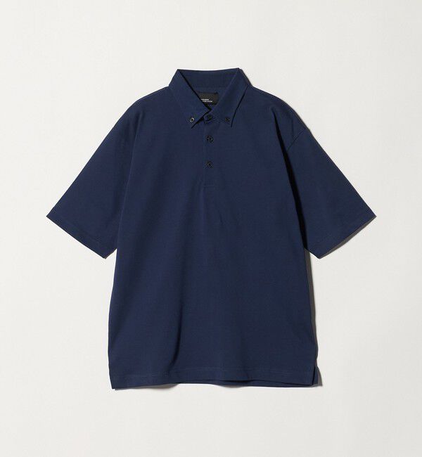 UNITED ARROWS green label relaxing「【WEB限定】JUST fit デイリー ドライ ボタンダウン 半袖 ポロシャツ -吸水速乾・抗菌-」|ポロシャツ|