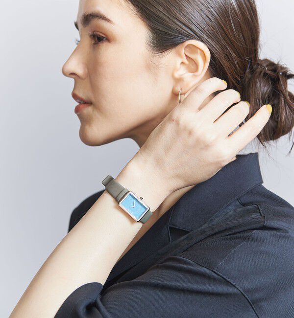 BEAUTY&YOUTH UNITED ARROWS「【別注】＜MAVEN WATCHES＞スクエア 18mmフェイス ウォッチ/腕時計」|クロック・置時計|MD.GRAY