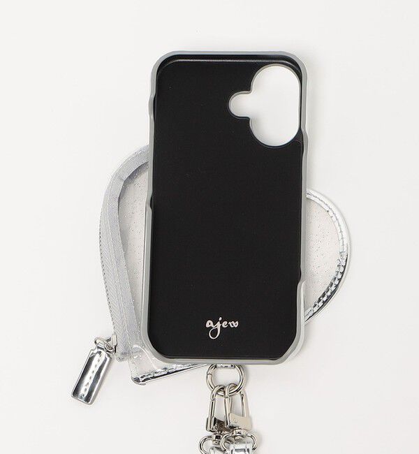 BEAUTY&YOUTH UNITED ARROWS「＜ajew＞PVC HEART PLANET POCKET iPhone16ケース」|モバイルケース|