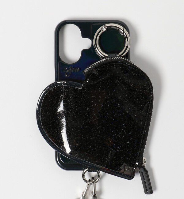 BEAUTY&YOUTH UNITED ARROWS「＜ajew＞PVC HEART PLANET POCKET iPhone16ケース」|モバイルケース|