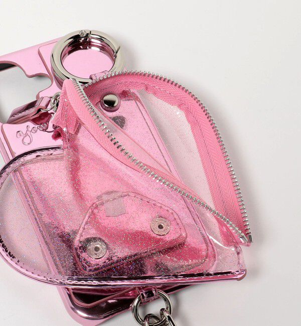 BEAUTY&YOUTH UNITED ARROWS「＜ajew＞PVC HEART PLANET POCKET iPhone16ケース」|モバイルケース|