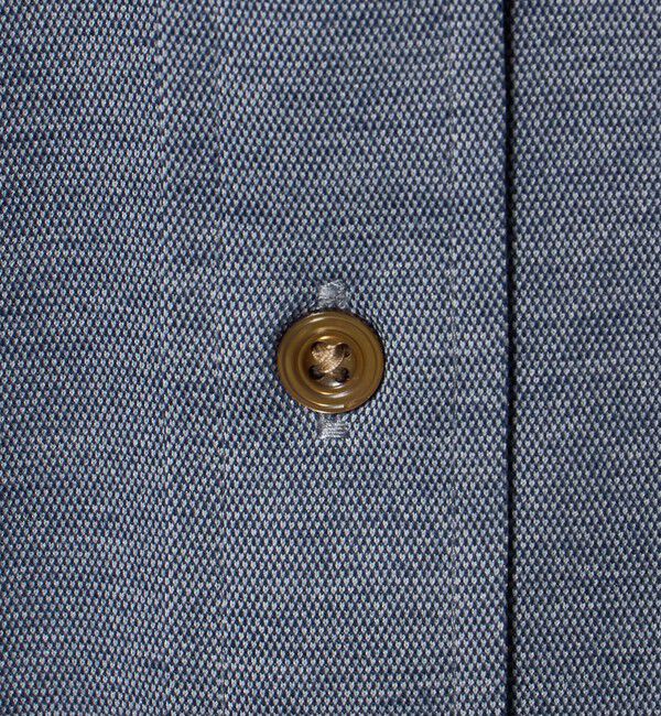 BEAUTY&YOUTH UNITED ARROWS「クイック ストレッチ シャンブレー ボタンダウン 半袖シャツ SLIM型 吸水速乾機能付き」|シャツ・ブラウス|