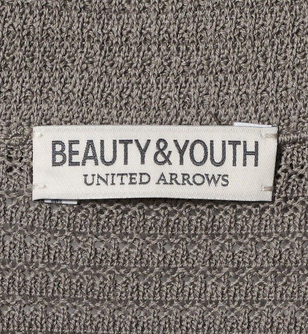 BEAUTY&YOUTH UNITED ARROWS「パナマ ニット シャツ ウォッシャブル」|カーディガン|