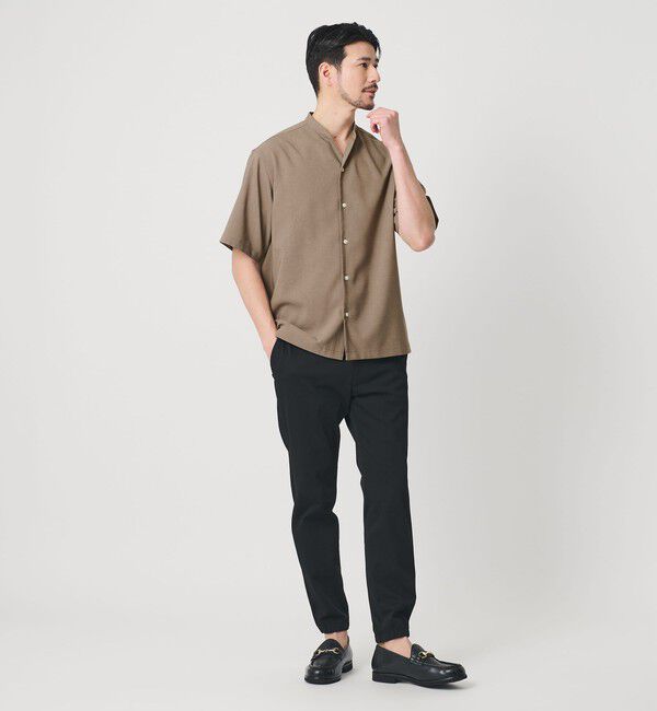 BEAUTY&YOUTH UNITED ARROWS「【WEB限定 WARDROBE SMART】 Reflax スキッパー シャツ」|シャツ・ブラウス|
