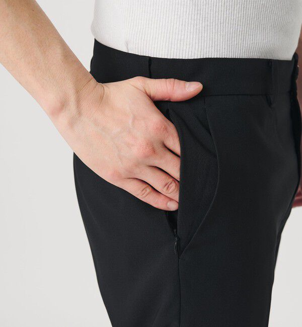 BEAUTY&YOUTH UNITED ARROWS「【WEB限定 WARDROBE SMART】 Reflax スキニー クロップドパンツ	」|スラックス|