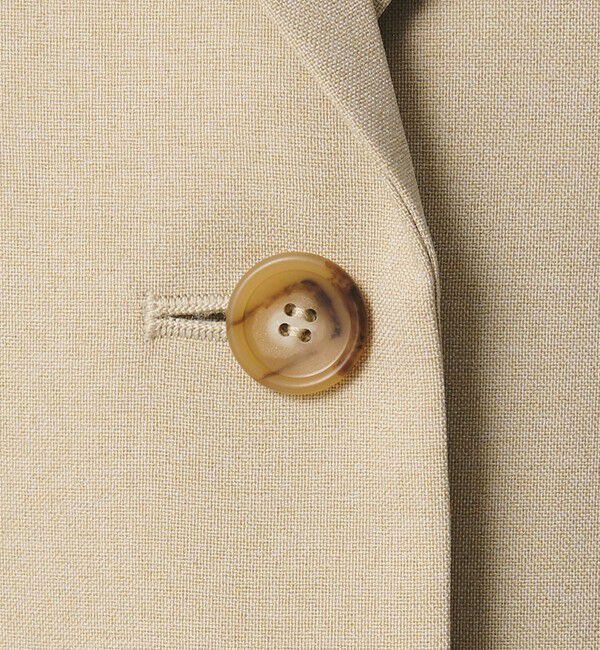 BEAUTY&YOUTH UNITED ARROWS「【WEB限定 Wardrobe DAILY MINIMAL】メランジ ハーフスリーブジャケット ウォッシャブル」|テーラードジャケット|