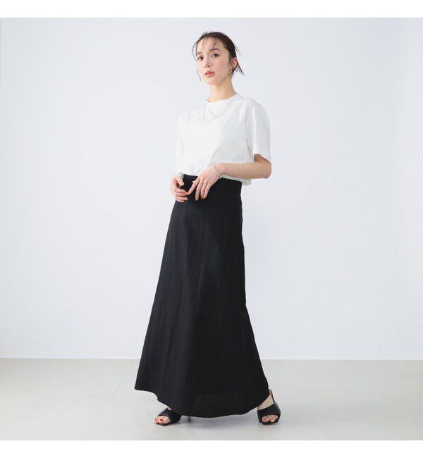 Demi-Luxe BEAMS 「SLOANE / コットン天竺  Tシャツ」|Tシャツ・カットソー|