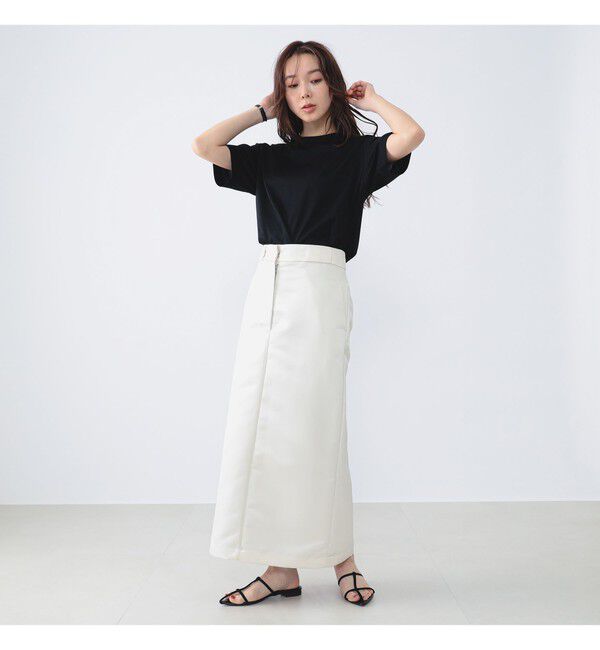 Demi-Luxe BEAMS 「SLOANE / コットン天竺  Tシャツ」|Tシャツ・カットソー|