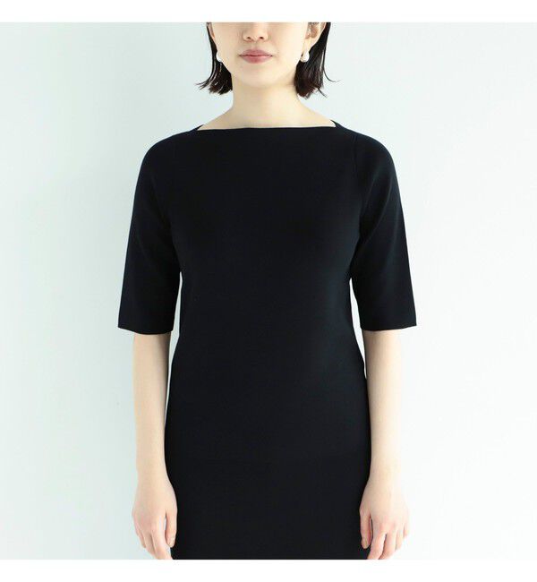 Demi-Luxe BEAMS 「シンプル ボートネックニット .M」|ニット・セーター|