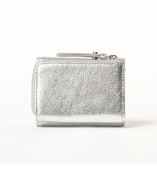 Demi-Luxe BEAMS 「GIANNI CHIARINI / メタリック コンパクトウォレット」|財布|