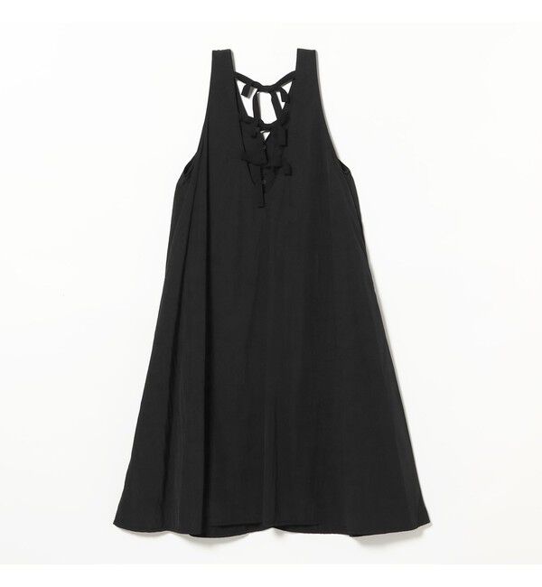 BEAMSBOY「ナイロン タッサー C-1 ノースリーブ ワンピース」|ワンピース|