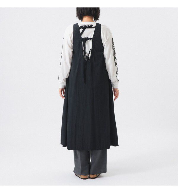 BEAMSBOY「ナイロン タッサー C-1 ノースリーブ ワンピース」|ワンピース|