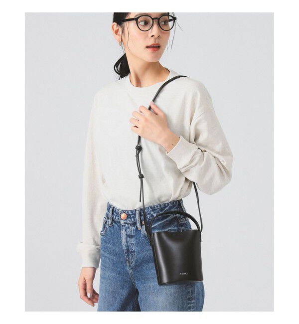 Ray BEAMS 「YAHKI / YH-731 クロスボディバッグ」|ショルダー・メッセンジャー|BLACK