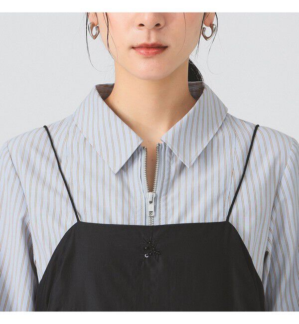 Ray BEAMS 「ビーズ 刺繍 キャミ ワンピース」|ワンピース|