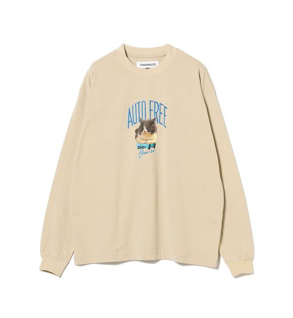 Ray BEAMS 「【別注】CHARI&CO / AMUCHAN AUTO FREE CREW NECK T-SHIRTS」|Tシャツ・カットソー|
