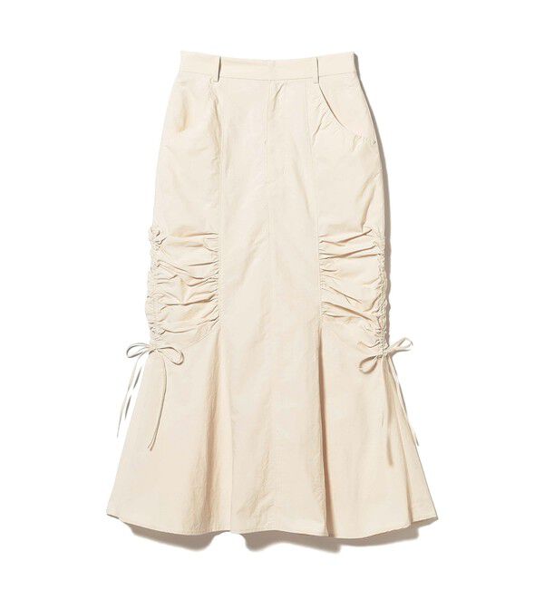 Ray BEAMS 「サイド ギャザー マーメイド スカート」|スカート|