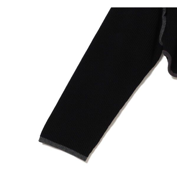 BEAMSBOY「ショート ミリタリー ライナー カーディガン」|ニット・セーター|