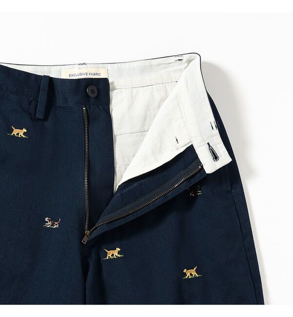 BEAMSBOY「ボーイ ドッグ エンブロイダリー チノ」|チノ|