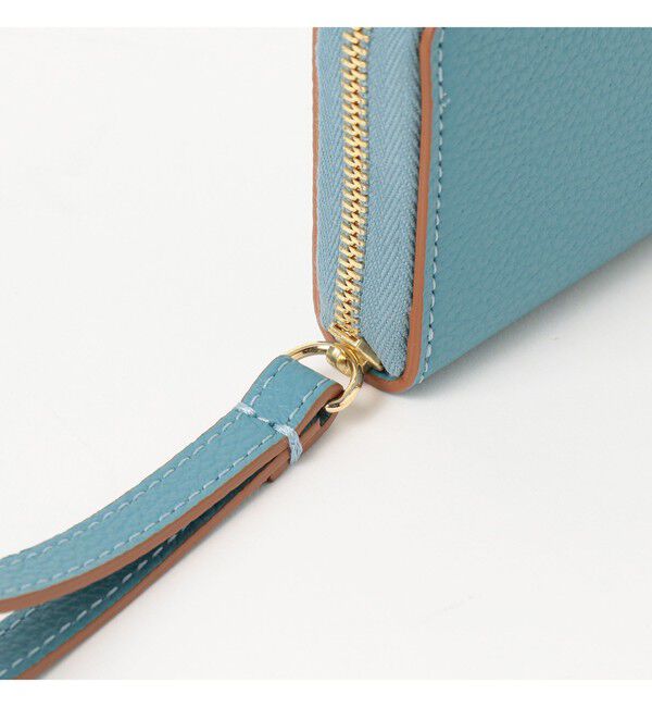 Demi-Luxe BEAMS 「【別注】L'arcobaleno / ストラップ ラウンド ジップ ウォレット」|財布|