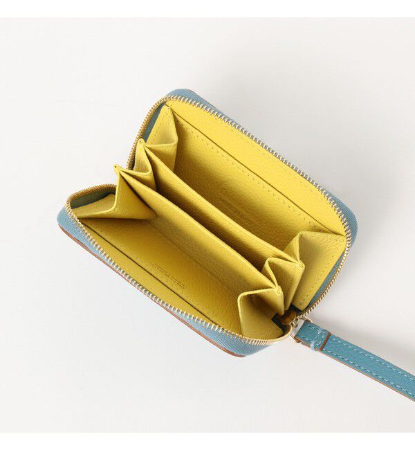 Demi-Luxe BEAMS 「【別注】L'arcobaleno / ストラップ ラウンド ジップ ウォレット」|財布|