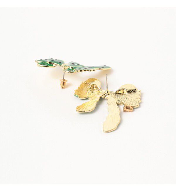 Ray BEAMS 「bLicensceLL / ドット リボン ピアス」|その他|