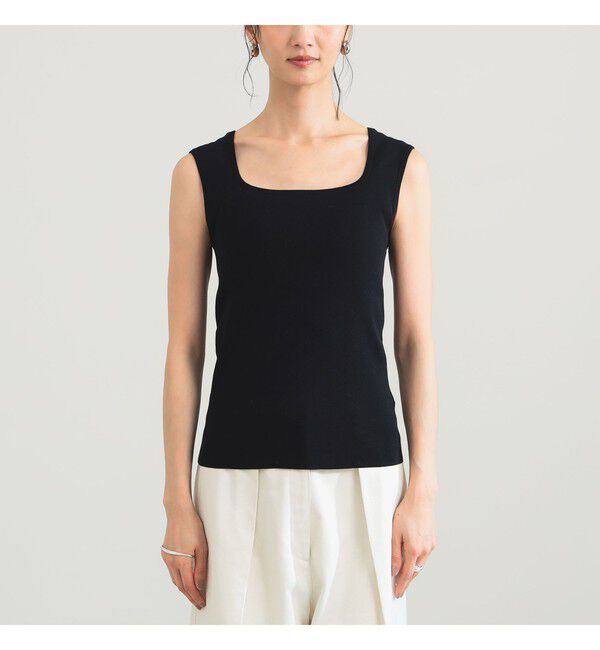 Demi-Luxe BEAMS 「リブニット タンクトップ」|ニット・セーター|