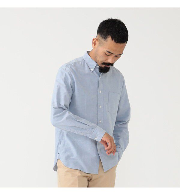 BEAMS PLUS「オックスフォード ボタンダウン シャツ」|シャツ・ブラウス|