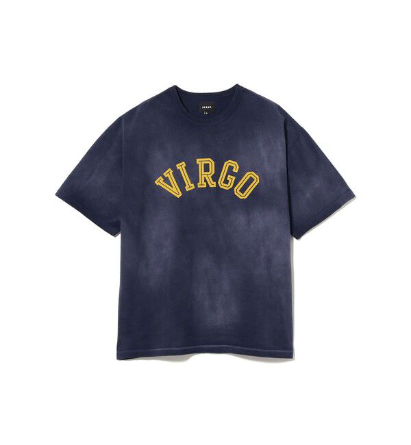 BEAMS「フェード カレッジ Tシャツ」|Tシャツ・カットソー|NAVY