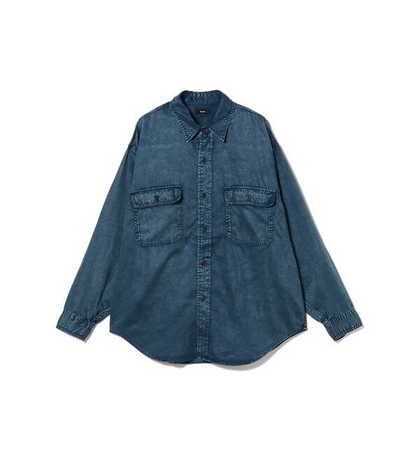 BEAMS「フェード ワークシャツ」|シャツ・ブラウス|