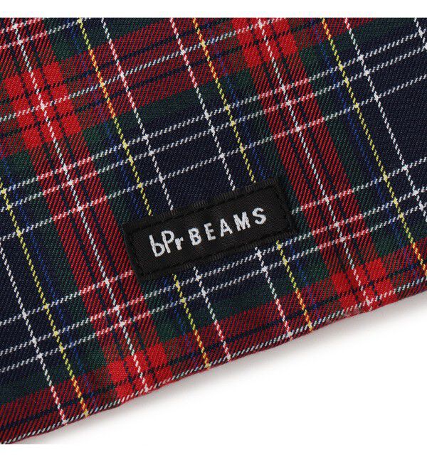 BEAMS「チェック ショッパー S」|ポーチ|