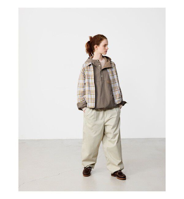 BEAMS「Check Pullover Anorack」|ブルゾン・スタジャン|