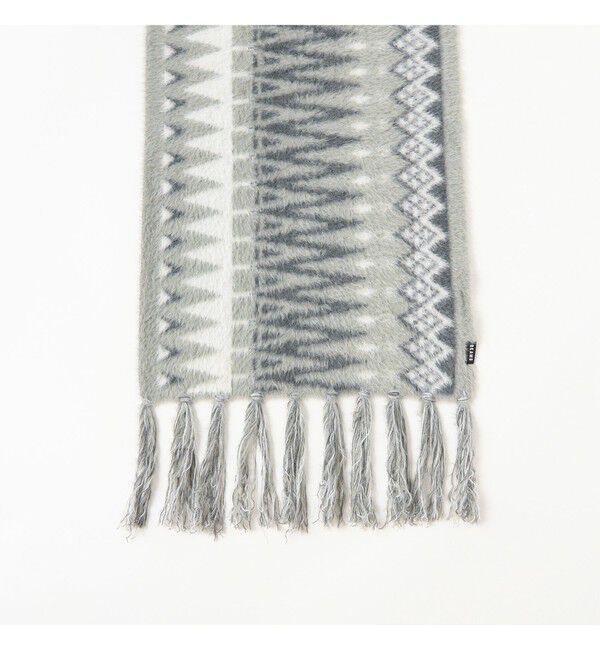 BEAMS「ノルディック柄 マフラー」|マフラー|