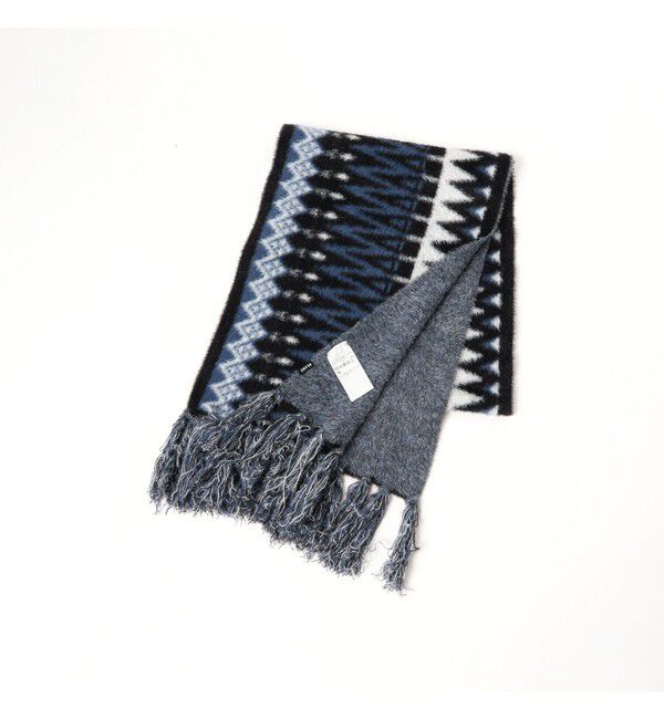 BEAMS「ノルディック柄 マフラー」|マフラー|