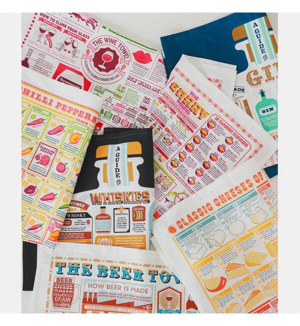 BEAMS「STUART GARDINER DESIGN / ティータオル」|トイレタリー・ランドリーグッズ|