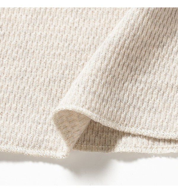 BEAMS PLUS「【別注】Healthknit / Honeycomb Thermal Henry Neck T-shirt」|Tシャツ・カットソー|
