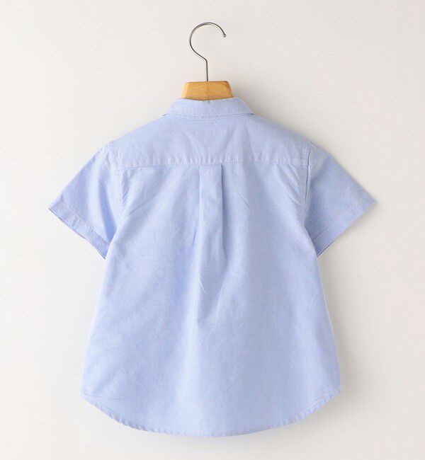 SHIPS KIDS「SHIPS KIDS:100～130cm /セレモニー オックスフォード ボタンダウン 半袖 シャツ」|シャツ・ブラウス|