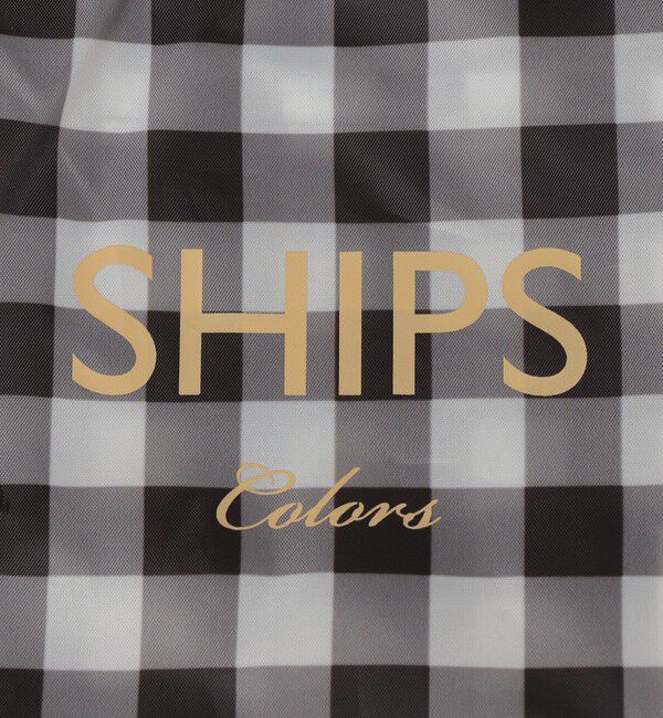 SHIPS Colors 「SHIPS Colors:〈手洗い可能〉リサイクル エコバッグ (M)」|エコバッグ|