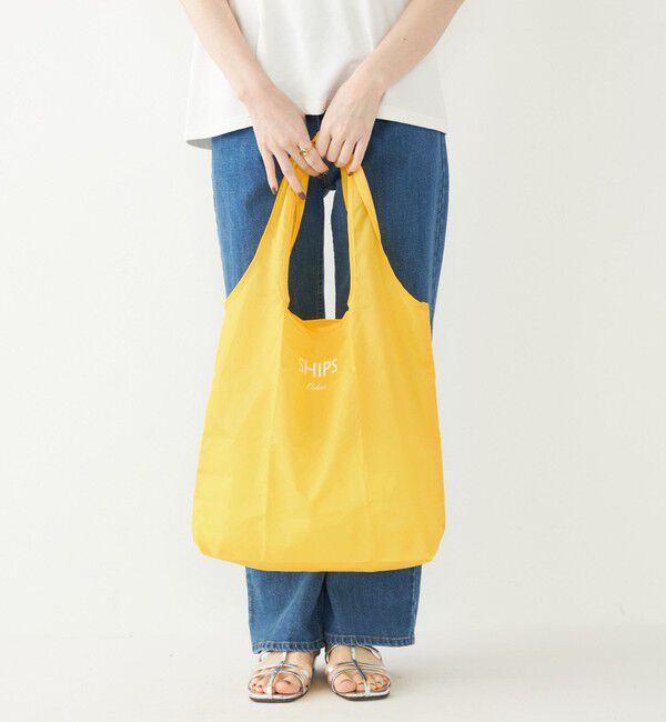 SHIPS Colors 「SHIPS Colors:〈手洗い可能〉リサイクル エコバッグ (M)」|エコバッグ|