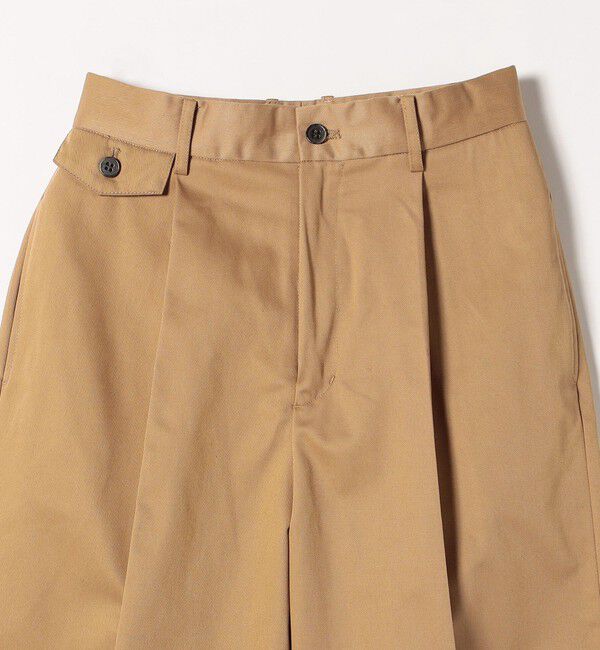 SHIPS any「SHIPS any:〈洗濯機可能〉ワイド ストレート チノ パンツ」|チノ|