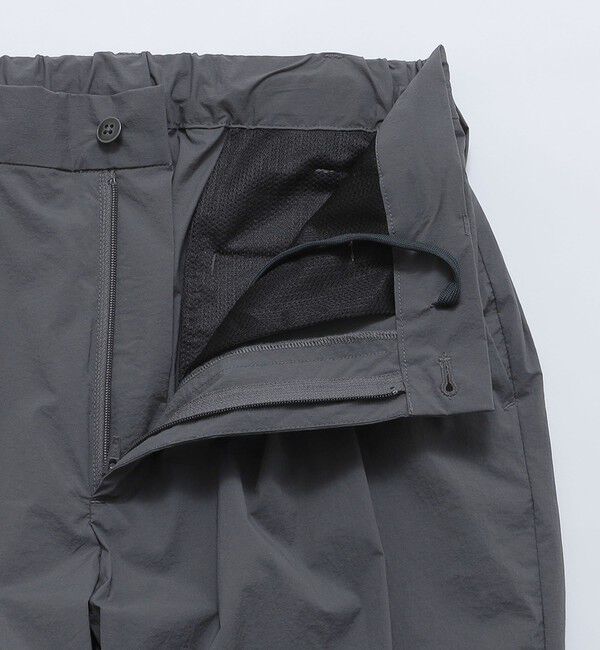 SHIPS「SHIPS: 〈セットアップ対応・手洗い可能・撥水加工〉ライト ナイロン イージー パンツ」|チノ|