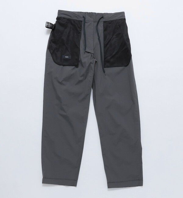 SHIPS「SHIPS: 〈セットアップ対応・手洗い可能・撥水加工〉ライト ナイロン イージー パンツ」|チノ|