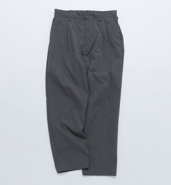 SHIPS「SHIPS: 〈セットアップ対応・手洗い可能・撥水加工〉ライト ナイロン イージー パンツ」|チノ|