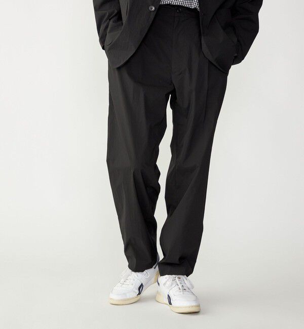 SHIPS「SHIPS: 〈セットアップ対応・手洗い可能・撥水加工〉ライト ナイロン イージー パンツ」|チノ|