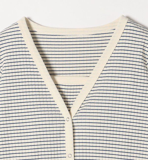 SHIPS any「SHIPS any:〈洗濯機可能〉テレコ ベアトップ セット カーディガン」|カーディガン|