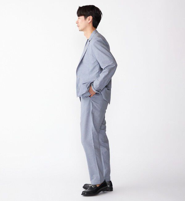 SHIPS「SHIPS:〈手洗い可能/セットアップ対応〉スーパーライト イージーパンツ」|スラックス|