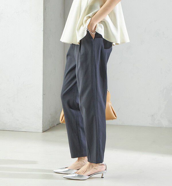 SHIPS for women「〈手洗い可能／UVカット〉ドライ オックス テーパード パンツ」|その他|