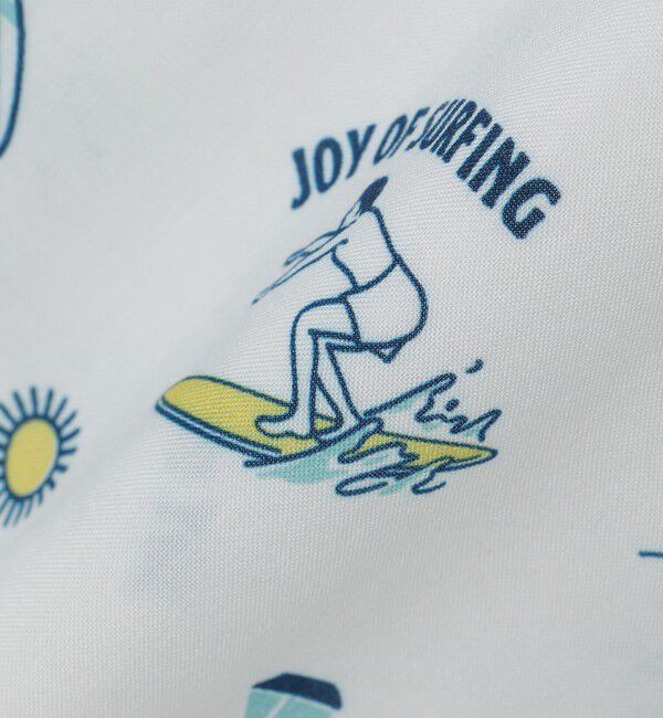 SHIPS Colors 「SHIPS Colors:〈洗濯機可能〉レーヨン プリント オープンカラー シャツ」|シャツ・ブラウス|