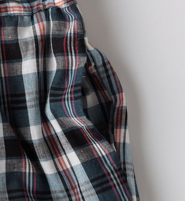 SHIPS KIDS「SHIPS KIDS:80～90cm / コットン チェック ショート パンツ」|その他|