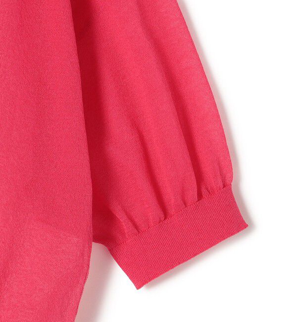 SHIPS for women「〈手洗い可能〉シアー ラメ 半袖 サマー ニット」|ニット・セーター|